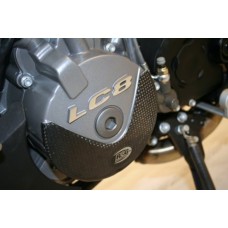 R&G Racing Carbon Engine Case Slider LHS Only - (LC8) for KTM  990 Super Duke '04-'17, 990 Adventure '00-'15, 950SM '04-'15, 990SM '04-'18, 990SMT '01-'18, 990SMR '00-'18